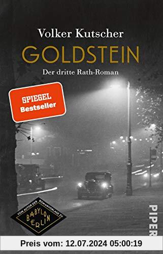 Goldstein: Der dritte Rath-Roman (Die Gereon-Rath-Romane, 3, Band 3)